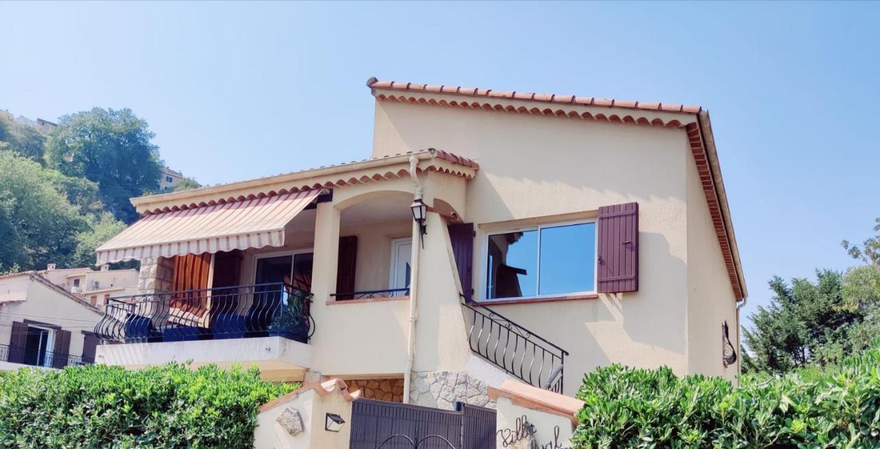 La Villa Castel - Haut De Villa - Parkings- 3 Chambres - 8 Couchages - Jardin - Barbecue กาญเนอ-ซูร์-แมร์ ภายนอก รูปภาพ